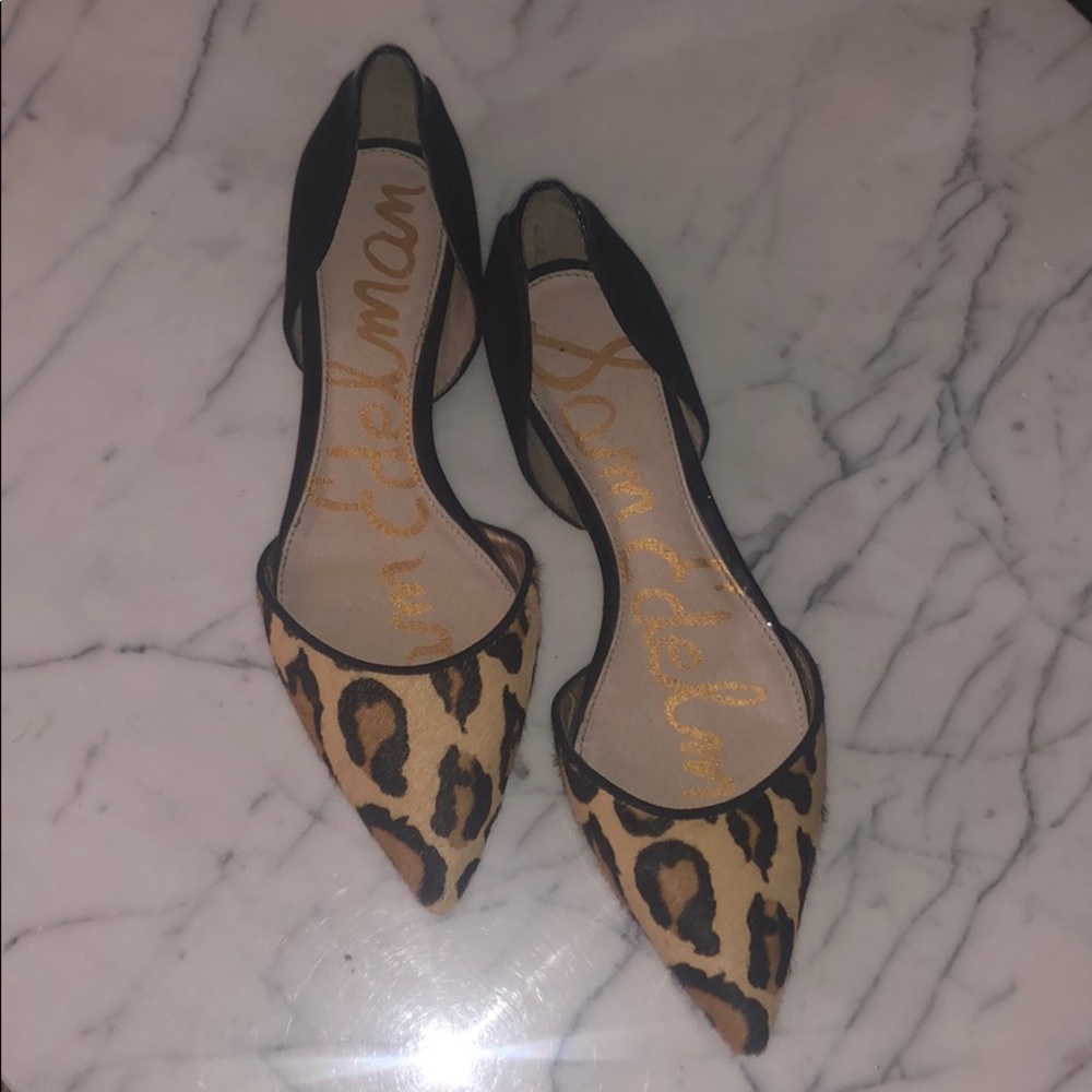 Sam Edelman Leopard Flats size 6.5